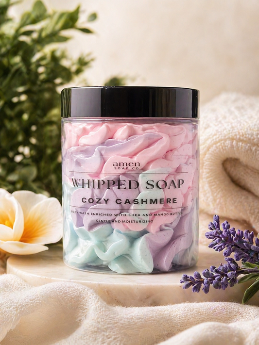 Cozy Cashmere Whipped Soap Body Wash